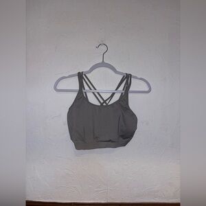 Grey Sports Bra